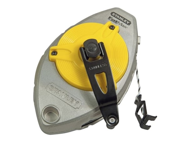 Stanley FATMAX 0-47-480, 30 m, Alumiini, Hopea, Keltainen, 3.5:1, 320 g