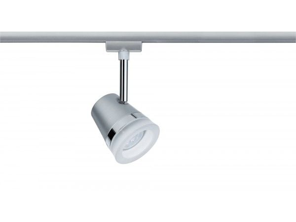 Paulmann 976.13, Spotlight på skinne, GU10, 230 V, Kromfarget