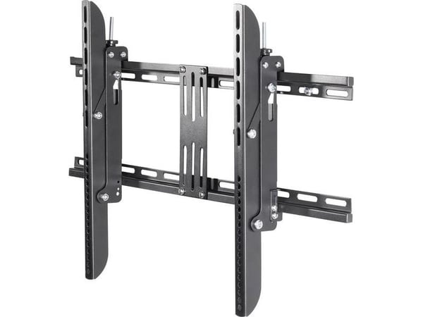 SpeaKa Professional SP-3957092, 160 cm (63"), 200 x 200 mm, 600 x 400 mm, -15 - 0°, Stål, Svart