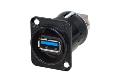 Neutrik NAUSB3-B, USB-A, USB-B, Sortering