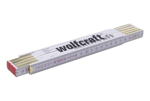 wolfcraft GmbH 5227000, Skalalinjal, Beige, Sort, Rød, 212 mm, 62 mm, 7,4 cm, 1 stykker