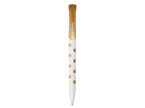 Herlitz Pure Glam, Klips, Uttrykkbar kulepenn med hengefeste, Gjenfyllbar, Blå, 1 stykker