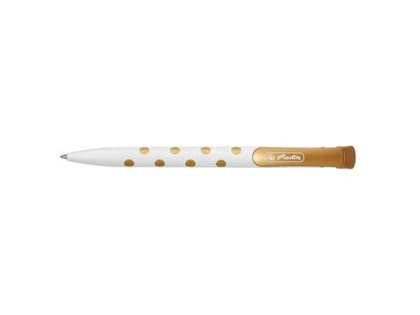 Herlitz Pure Glam, Klips, Uttrykkbar kulepenn med hengefeste, Gjenfyllbar, Blå, 1 stykker