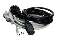 Microconnect PE020430, 3 m, Virtapistoke tyyppi F, C13 liitin, 250 V, 10 A