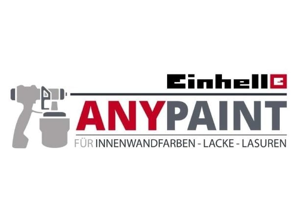 Einhell TC-SY 600 S, Maling, 0,8 l, 1 l/min, 1,8 m, Sort, Rød, 3,05 kg
