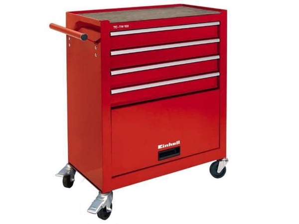 Einhell TC-TW 100, Verktøykiste, Rød, 380 mm, 670 mm, 724 mm, 18,7 kg