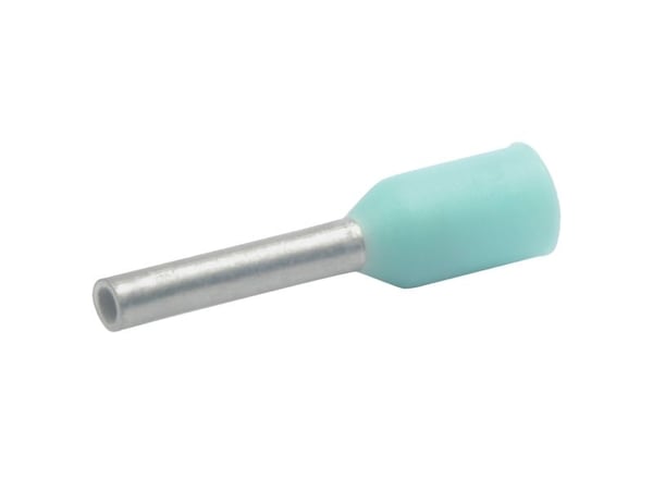 Klauke 168TL, Peltipurkki, Hopea, Turkoosi, Polypropeeni (PP), 0,34 mm², 0,8 mm, 1,24 cm