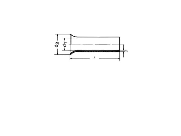 Klauke 7612V, Peltipurkki, Ruostumaton teräs, Kupari, 10 mm², 4,5 mm, 1,2 cm