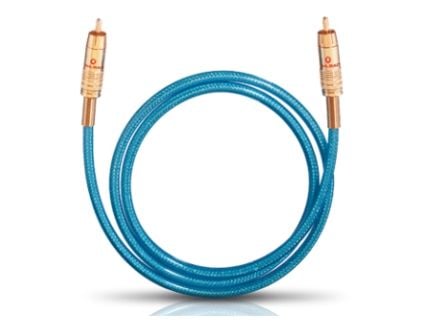 OEHLBACH 10m NF 113 Digital Set, RCA, Hanstik, RCA, Hanstik, 10 m, Blå