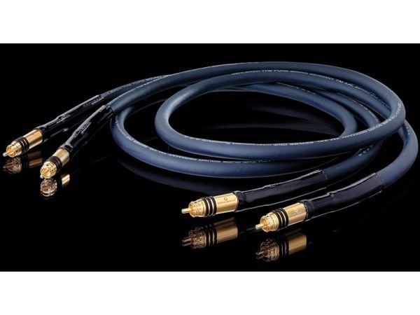 OEHLBACH 13113, 2 x RCA, Hankjønn, 2 x RCA, Hankjønn, 1,25 m, Blå