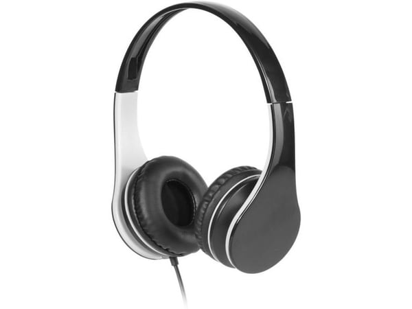 Vivanco 25171, Koblet med ledninger (ikke trådløs), 20 - 20000 Hz, Musikk, Hodetelefoner, Svart, Grå