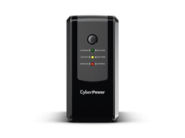 CyberPower UT Series UT650EG-FR - UPS - AC 230 V - 360 watt - 650 VA - enkeltfase - utgangskontakter: 3 - Frankrike - svart