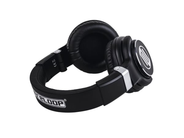 Reloop RHP-15, Koblet med ledninger (ikke trådløs), 10 - 20000 Hz, Scene/studio, 310 g, Hodetelefoner, Sort