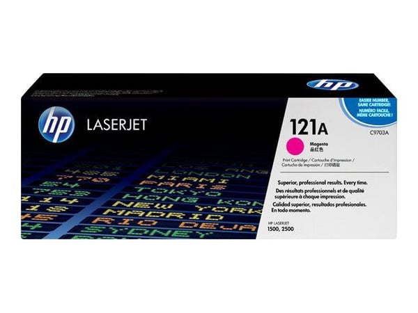 HP 121A Magenta Original LaserJet Toner Cartridge, 4000 sivua, Magenta, 1 kpl
