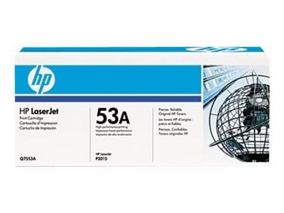 HP 53A - Svart - original - LaserJet - tonerpatron (Q7553A) - for LaserJet M2727nf MFP, M2727nfs MFP, P2014, P2014n, P2015, P2015d, P2015dn, P2015n...