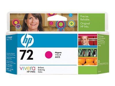 HP 72 - 130 ml - magenta - original - DesignJet - blekkpatron - for DesignJet HD Pro MFP, SD Pro MFP, T1100, T1120, T1200, T1300, T1708, T2300, T79...