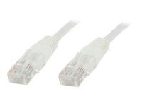MicroConnect - Nettverkskabel - RJ-45 (hann) til RJ-45 (hann) - 50 cm - UTP - CAT 5e - hvit