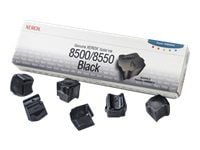 Xerox Phaser 8500/8550 - Svart - solid blekk - for Phaser 8500DN, 8500N, 8550DP, 8550DT, 8550DX