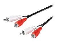 MicroConnect - Lydkabel - RCA hann til RCA hann - 10 m