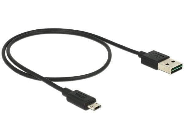 Delock EASY-USB - USB-kaapeli - Micro-USB Type B (han) til USB (han) - 50 cm