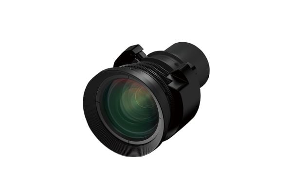 Epson ELP LW05 - Bredkast zoomobjektiv - 17.6 mm - 24.3 mm - f/2.0-2.23 - for Epson EB-PU1006, PU1007, PU1008, PU2010, PU2120, PU2220, Pro G7500, P...