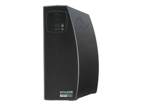 ONLINE Yunto 1500 - UPS - AC 230 V - 900 watt - 1500 VA - 9 Ah - USB - utgangskontakter: 5