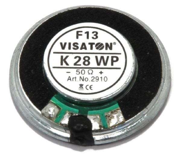 Visaton K 23 - 8 Ohm - Högtalardrivrutin - 0.3 Watt - 0.9"