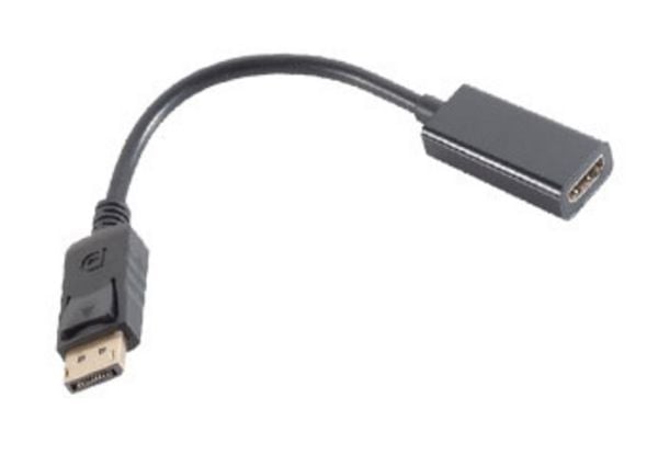 shiverpeaks BS14-05008, DisplayPort, HDMI Type A (Standard), urosliitin, naarasliitin, kultainen, musta