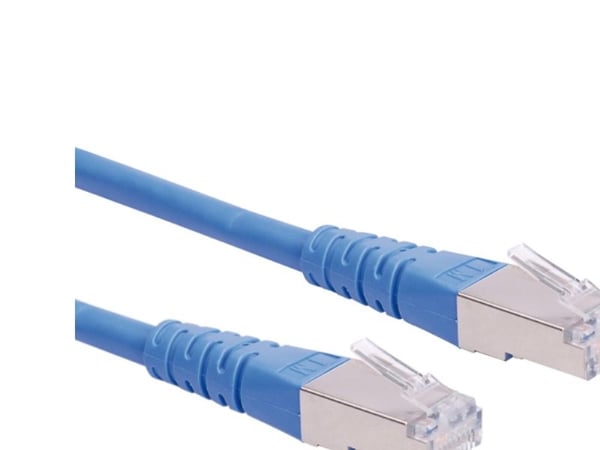 ROLINE Cat6, 0.3m, 0,3 m, Cat6, S/FTP (S-STP), RJ-45, RJ-45, Blå