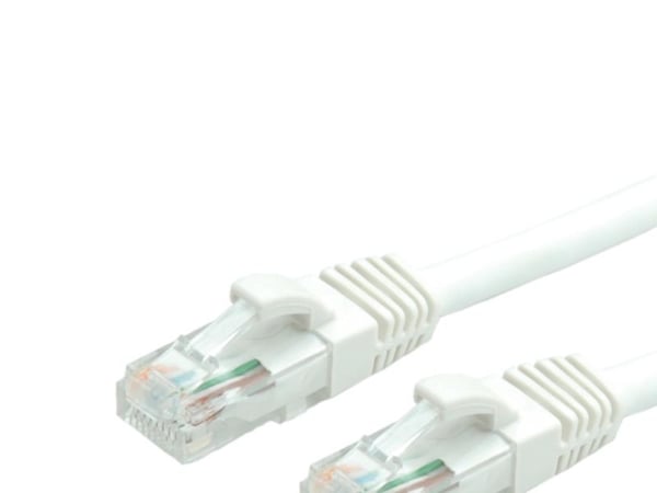 VALUE 21.99.1036, 1 m, Cat6, U/UTP (UTP), RJ-45, RJ-45, Valkoinen