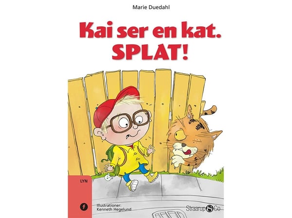 Kai näkee kissan, splat! | Marie Duedahl