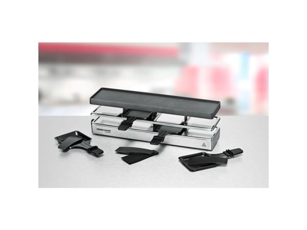 Rommelsbacher RC 800, 4 person(er), Aluminium, 1 zone(s), Svart, Sølv, Rektangulær, Status