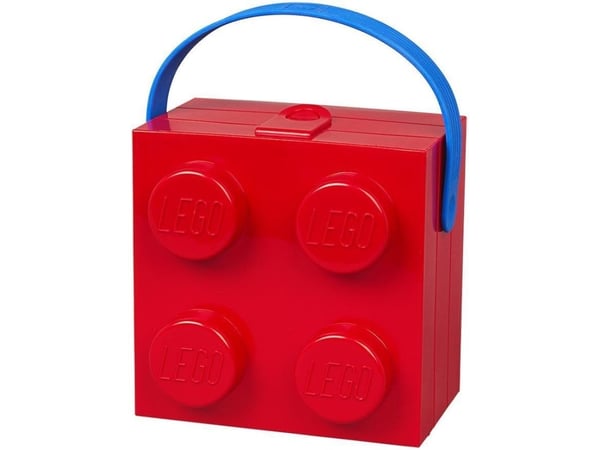 Lego Classic Lounaslaatikko 4 kahvalla punainen