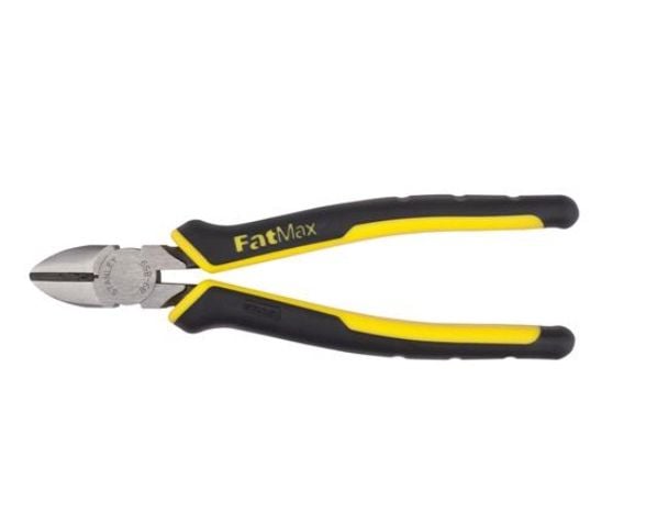 Stanley 0-89-859, Diagonal tang, Sort, Gult, 200 mm