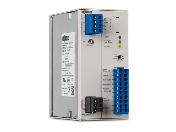 Wago 787-1675, 120 W, 85 - 264 V, 44 - 66 Hz, 1,1 - 2,2 A, passiv, 88 %