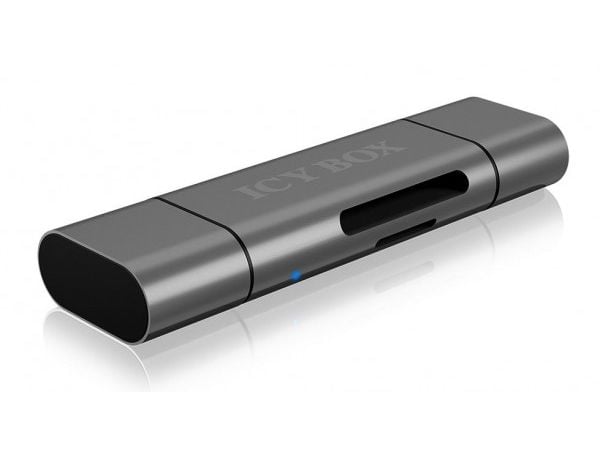„Icy Box Raidsonic“ | Išorinis kortelių skaitytuvas su kelių USB jungčių jungtimi | Išorinis | „Micro SDHC“, „Micro SDXC“, „Micro SD 3.0 UHS-I SD, ...