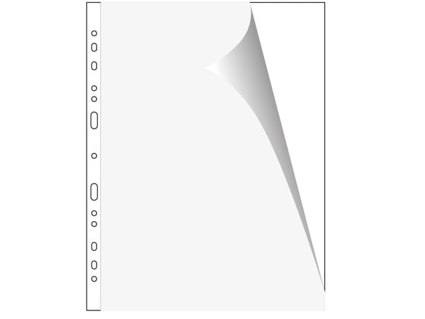 HERMA fotopapp, 230 x 297 mm, hvit, innhold: 250 ark med påsatt beskyttelsesark laget av teksturert papir (7569)