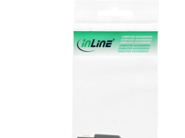 InLine 31608, USB A female, USB-A, Svart