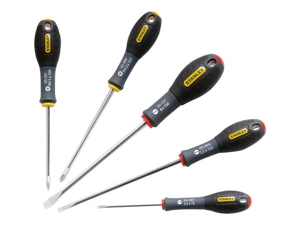 STANLEY FatMax - ruuvimeisselisarja - 5 kpl