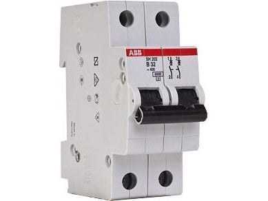 ABB S202-B6, Dvärgbrytare, Typ B, 10000 A, IP20