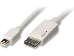 Lindy 41057, 2 m, Mini DisplayPort, DisplayPort, Hankjønn, Hankjønn, 3840 x 2160 piksler