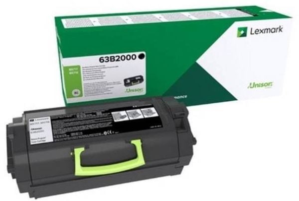 Lexmark - Svart - original - tonerpatron - for Lexmark MX717de, MX718de
