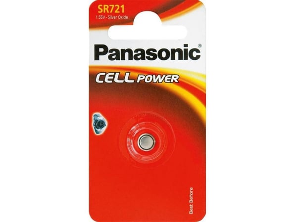Panasonic Cell Power SR721 - Batteri SR721 - sølvoksid - 25 mAh