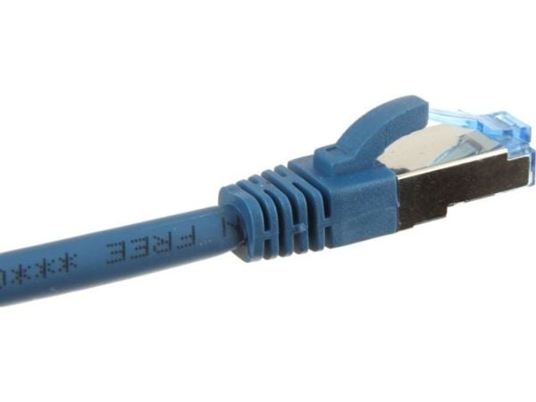 InLine 76800B, 10 m, Cat6a, S/FTP (S-STP), RJ-45, RJ-45, Blå