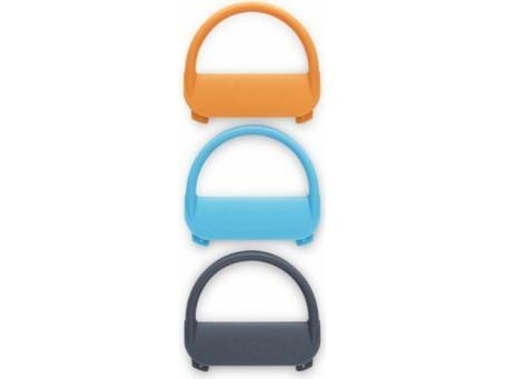 Wacom Bamboo Spark Closure Bands - Lukkebånd for bæreveske - grå, blå, oransje (en pakke 3)