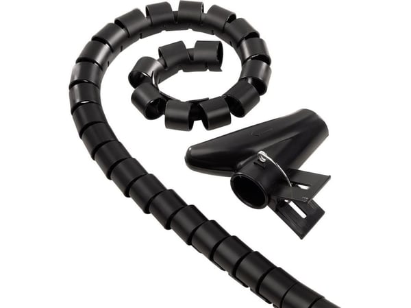Hama Easy Cover - Kabelordner - svart