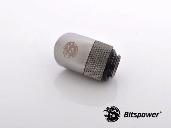 Bitspower BP-BS45R - Dreievinkelarmatur for væskekjølesystem - svart gnistring