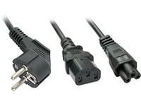 Lindy 30047, C13 coupler, C5 coupler