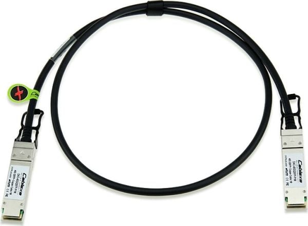 Allied Telesis AT-QSFP1CU - Nettverkskabel - QSFP+ til QSFP+ - 1 m - fiberoptisk - for Allied Telesis AT-SBX81GC40; CentreCOM AT-x550-18; SwitchBla...