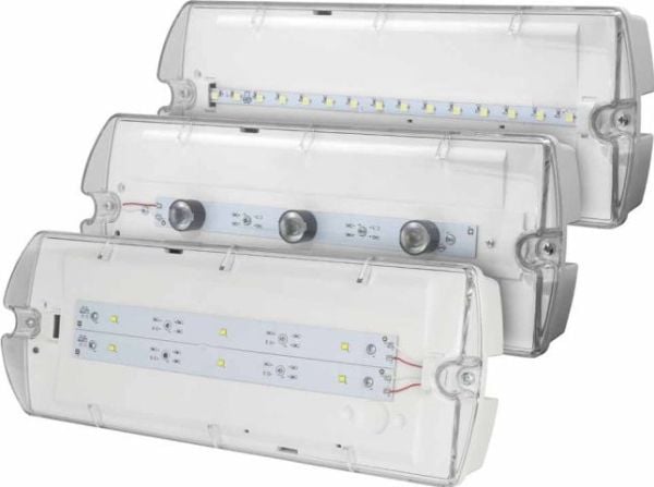 AWEX turvavalaisin HELIOS IP65 ECO LED 3,2W 320lm 3m 1h yksitoiminen AT HWM/3,2W/ESE/AT/TR - HWM/3,2W/ESE/AT/TR - HWM/3,2W/ESE/AT/TR